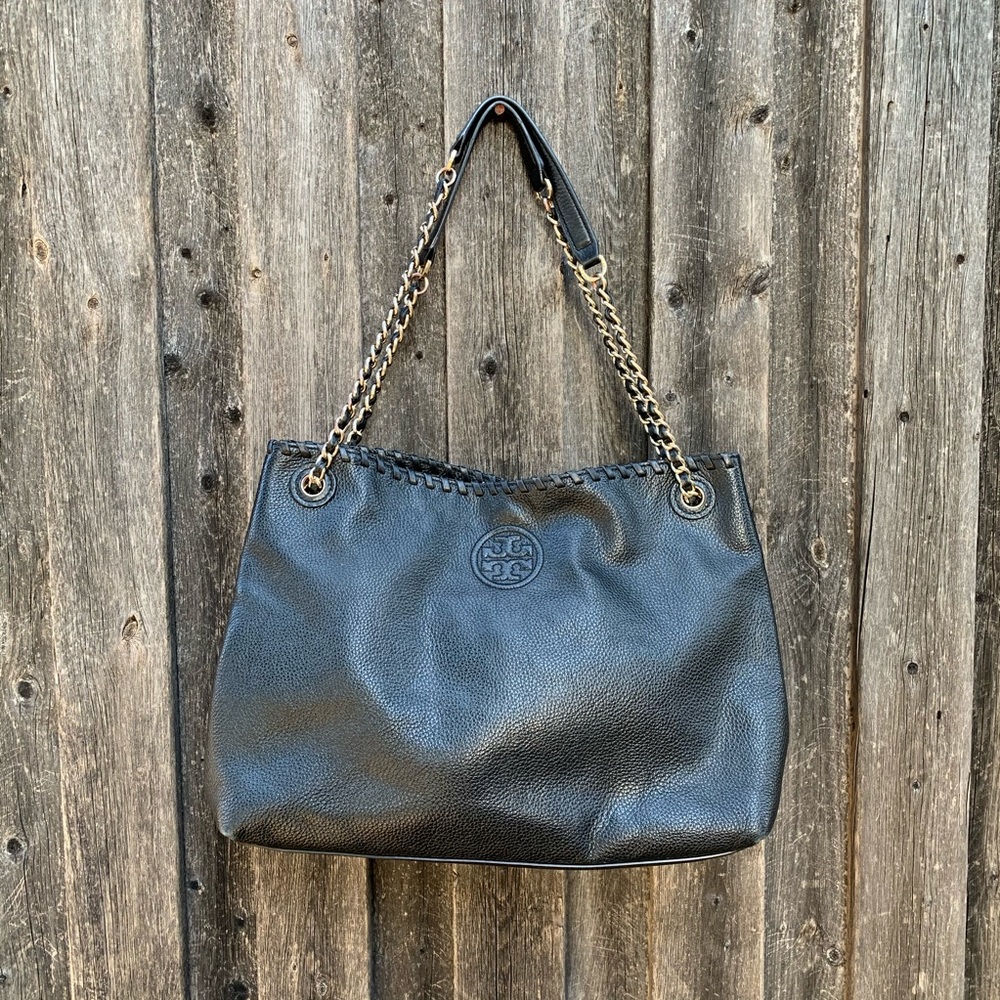 Tory Burch Marion Chain Shoulder Slouchy Tote